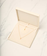 Gift Packaged 'Fonseca' 18ct Yellow Gold Plated 925 Silver & Freshwater Pearl Necklace