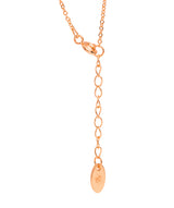 Gift Packaged 'Moraz' 18ct Rose Gold Plated 925 Silver Cross Pendant Necklace