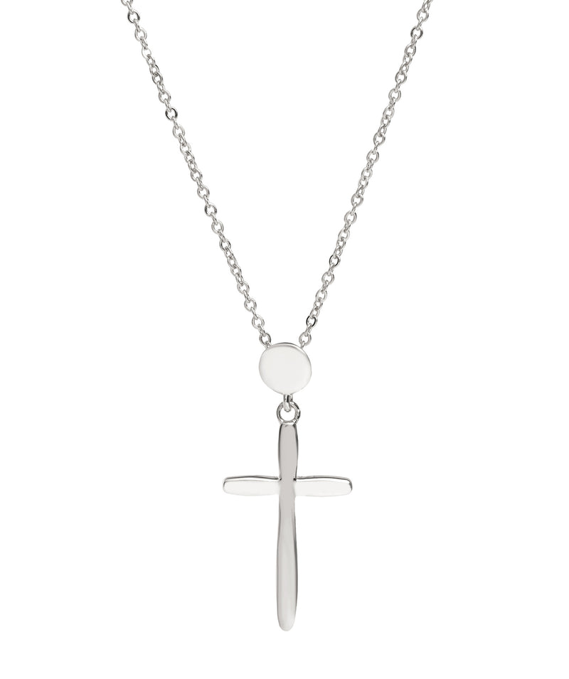 Gift Packaged 'Moraz' 925 Silver Cross Pendant Necklace
