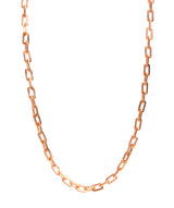 Gift Packaged 'Galicia' 18ct Rose Gold Plated 925 Silver Link Chain Necklace