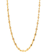 Gift Packaged 'Piccard' 18ct Yellow Gold Plated 925 Silver & Cubic Zirconia Necklace