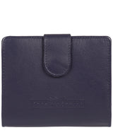 'Tori' Navy Handcrafted Leather RFID Purse image 1