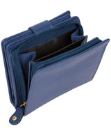 'Tori' Royal Blue Handcrafted Leather RFID Purse image 6