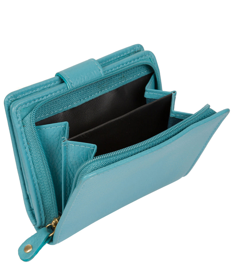 'Tori' Turquoise Leather Purse image 6