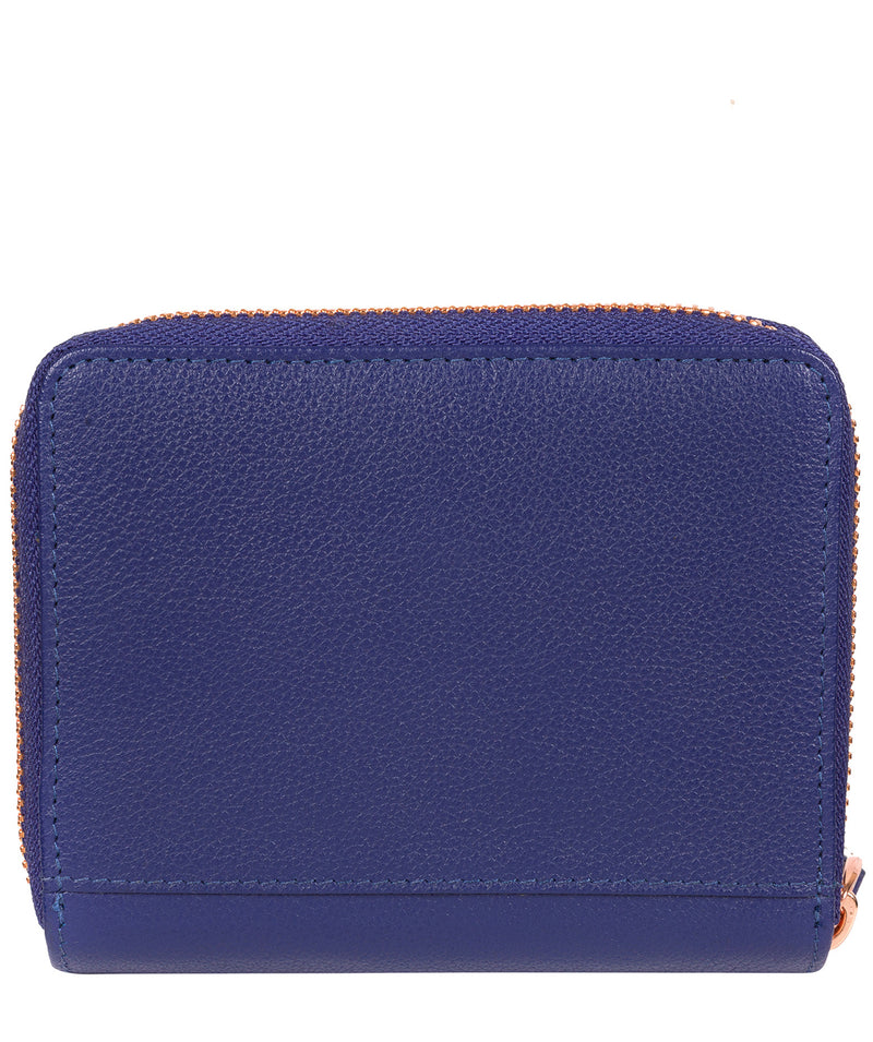 'Piper' Navy Blue Leather Purse image 3
