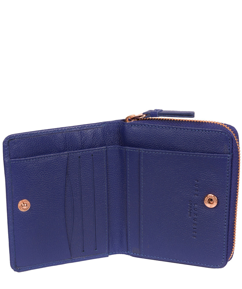 'Piper' Navy Blue Leather Purse image 6