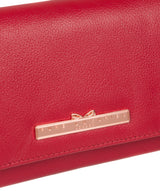 'Pipit' Barbados Cherry Leather Purse image 7