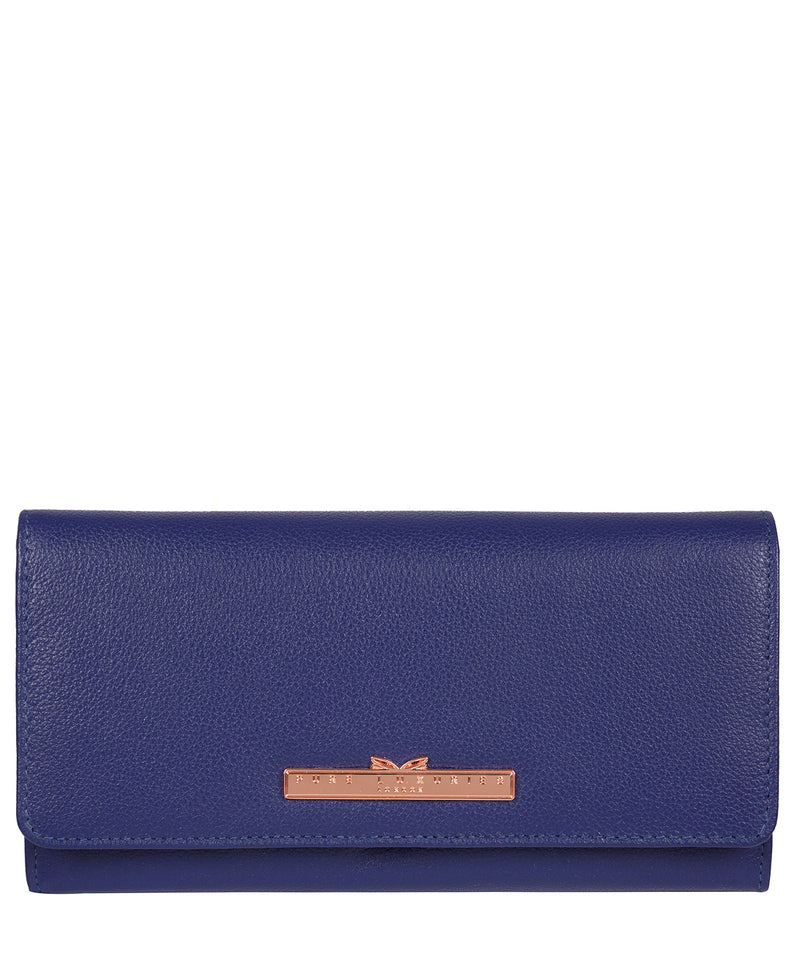 'Pipit' Navy Blue Leather Purse image 1