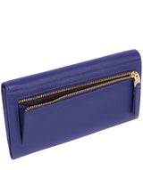 'Wren' Navy Leather Tri-Fold Purse Pure Luxuries London