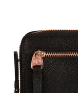 'Starling' Black Leather Purse image 7