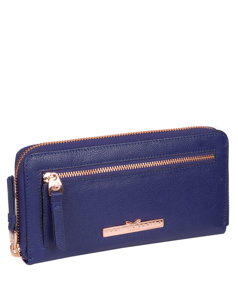 'Starling' Navy Blue Leather Purse image 5