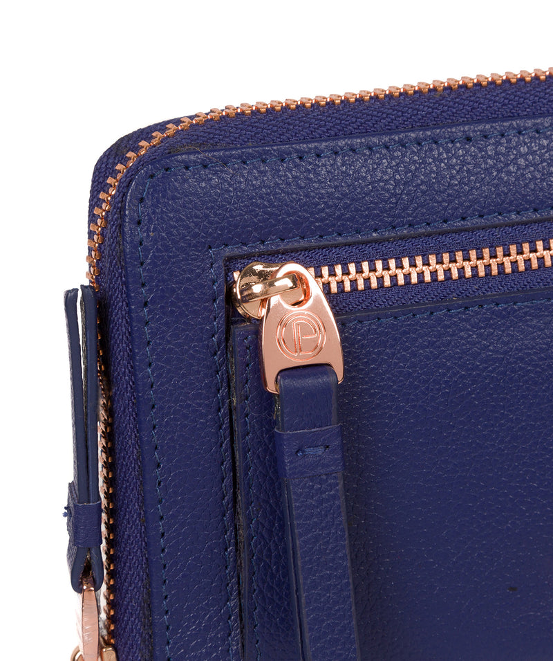 'Starling' Navy Blue Leather Purse image 7