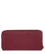 'Starling' Pomegranate Leather Purse image 3