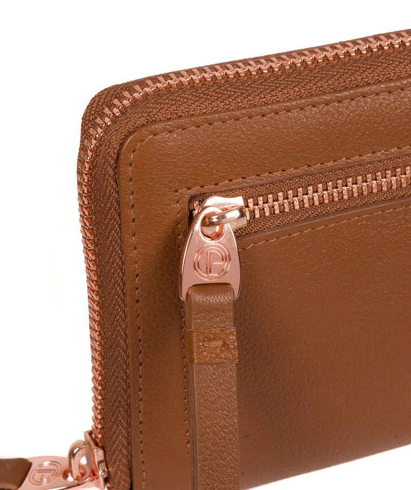 'Starling' Tan Leather Purse image 7