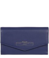 'Yew' Cobalt Blue Leather Tri-Fold Purse image 1