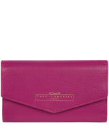 'Yew' Orchid Leather Tri-Fold Purse image 1