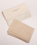 'Oxford' Oatmeal 100% Cashmere Scarf