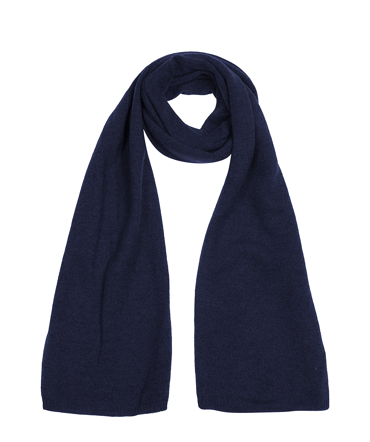 Blue Cashmere Scarve 'Oxford' by Pure Luxuries – Pure Luxuries London