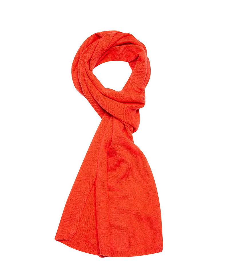Red Cashmere Scarve 'Edinburgh' by Pure Luxuries – Pure Luxuries London