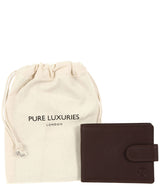 'Settle' Brown Natural Leather Wallet