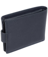 'Thorn' Navy Leather Wallet image 4