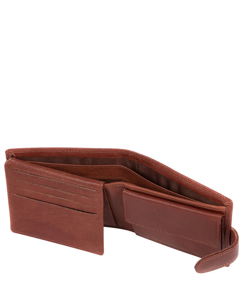 'Thorn' Dark Tan Leather Wallet image 5