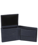 'Finn' Navy Leather Wallet