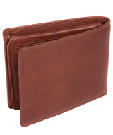 'Finn' Dark Tan Leather Wallet