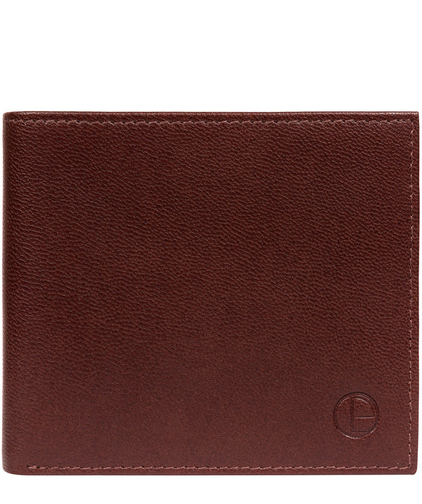 'Soloman' Brown Leather Bi-Fold Wallet image 1