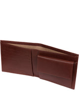 'Soloman' Brown Leather Bi-Fold Wallet image 3