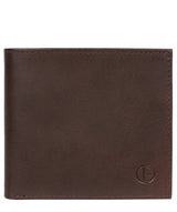 'Soloman' Vintage Brown Leather Bi-Fold Wallet image 1
