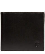 'Reynold' Black Leather Bi-Fold Wallet image 1