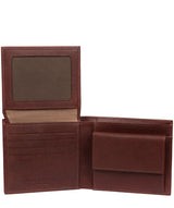'Reynold' Brown Leather Bi-Fold Wallet image 4