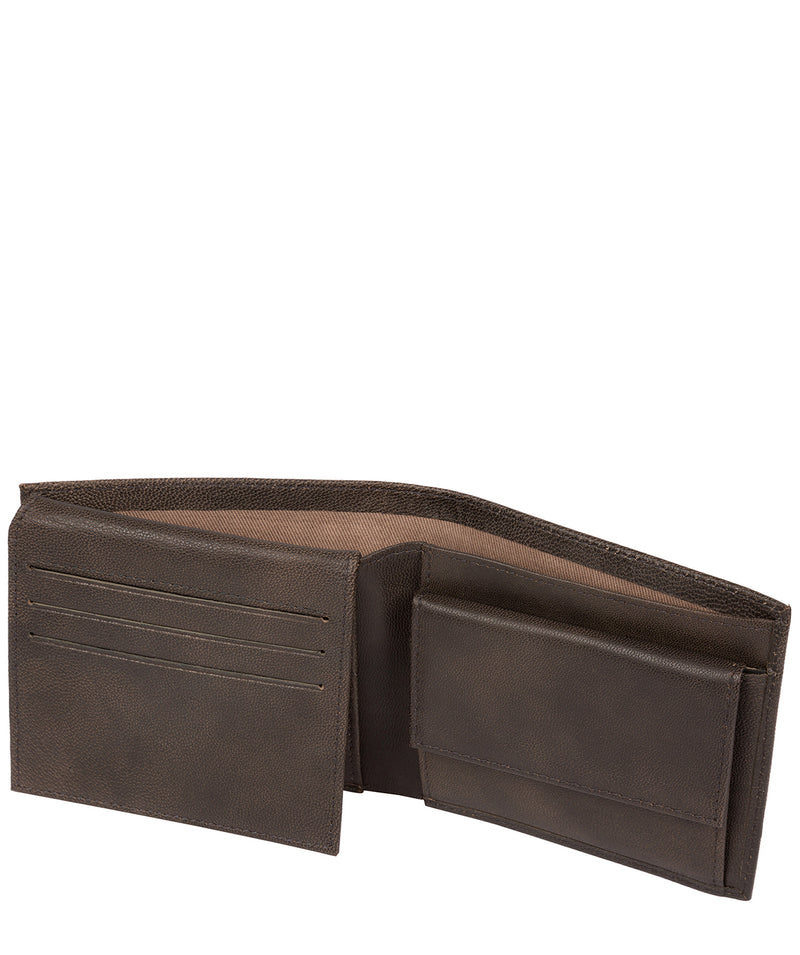 'Reynold' Vintage Black Leather Wallet image 5