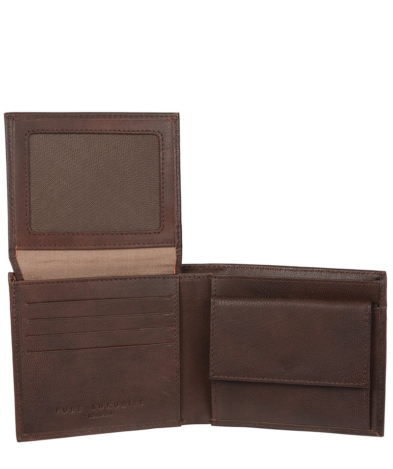 'Reynold' Vintage Brown Leather Wallet