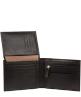 'Irving' Black Leather Wallet image 3