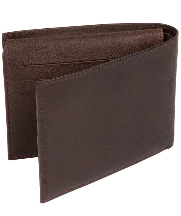 'Irving' Vintage Brown Leather Wallet image 3