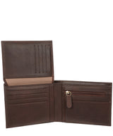 'Irving' Vintage Brown Leather Wallet image 4