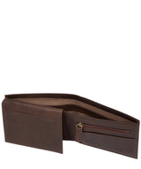 'Irving' Vintage Brown Leather Wallet image 5