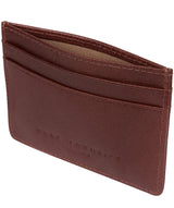 'Elden' Brown Leather Card Holder image 4