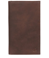'Addison' Vintage Brown Leather Breast Pocket Wallet image 1