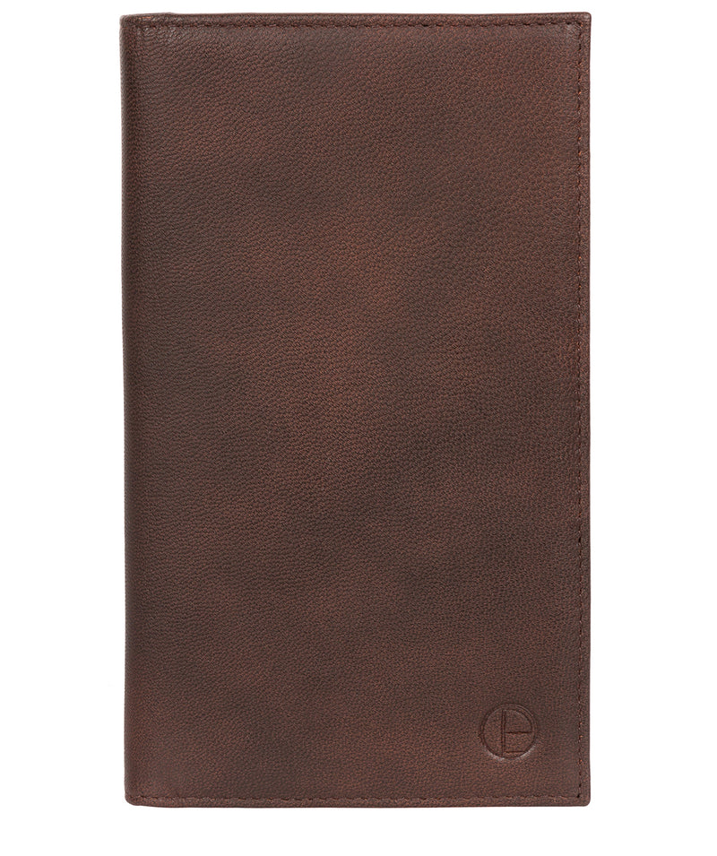 'Addison' Vintage Brown Leather Breast Pocket Wallet image 1