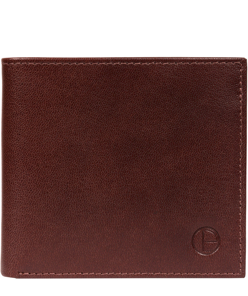 'Barrett' Brown Leather Bi-Fold Wallet image 1