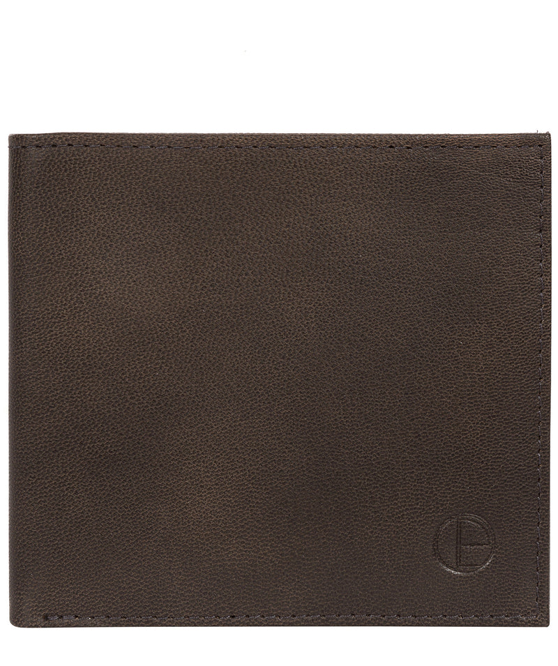 'Barrett' Vintage Black Leather Bi-Fold Wallet image 1