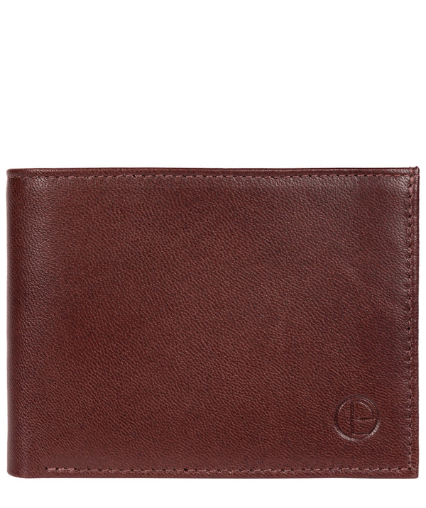 'Noah' Dark Brown Leather Wallet