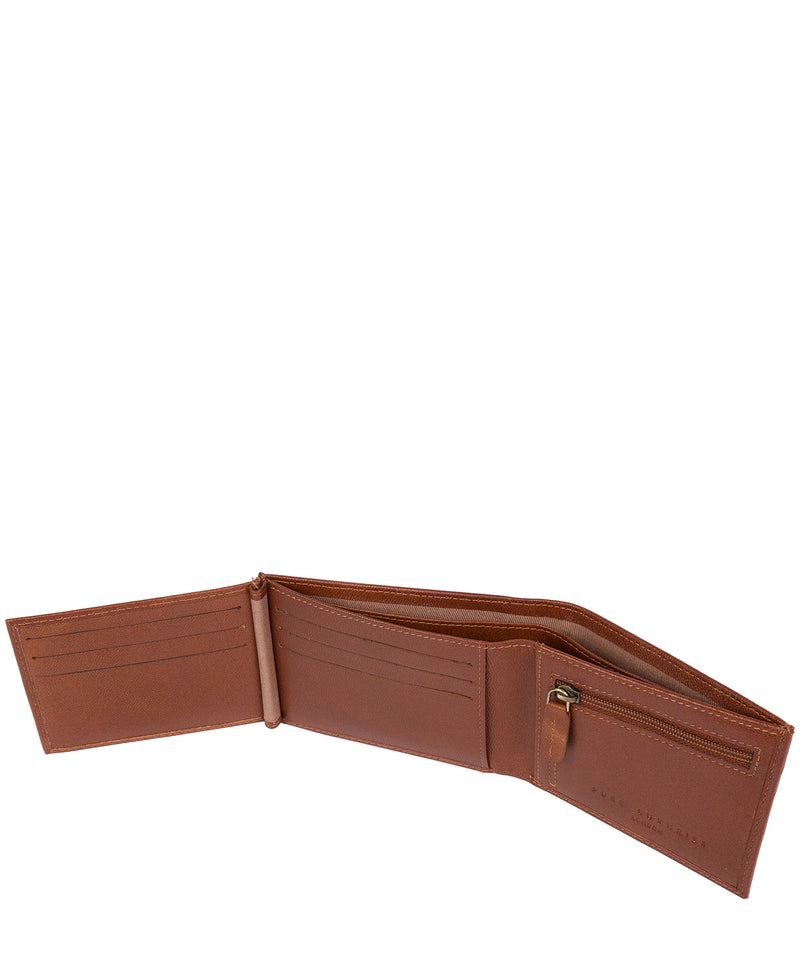 'Noah' Saddle Leather Wallet