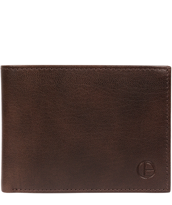 Noah' Vintage Brown Leather Wallet image 1
