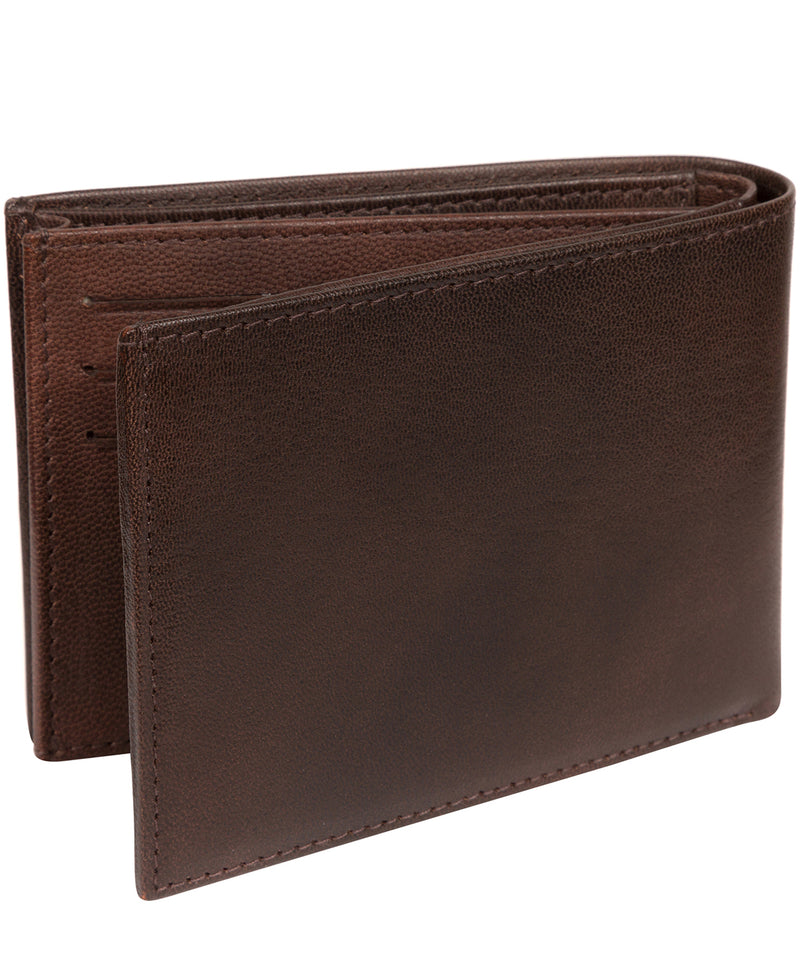 Noah' Vintage Brown Leather Wallet image 6