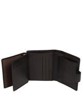 'Jaspar' Black Leather Bi-Fold Wallet