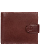 'Charles' Dark Brown Leather Bi-Fold Wallet image 1